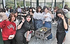 BBQの様子１