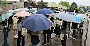 東山動植物園正門前に集合